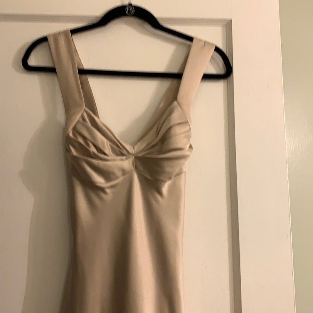 full length calvin klein gown